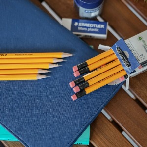 스테들러 옐로우 연필 134 HB/2B/B 1갑 / 지우개연필