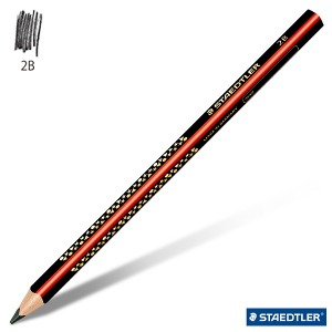 연필캡 무료 스테들러 점보삼각연필 1285 2B/ 1개